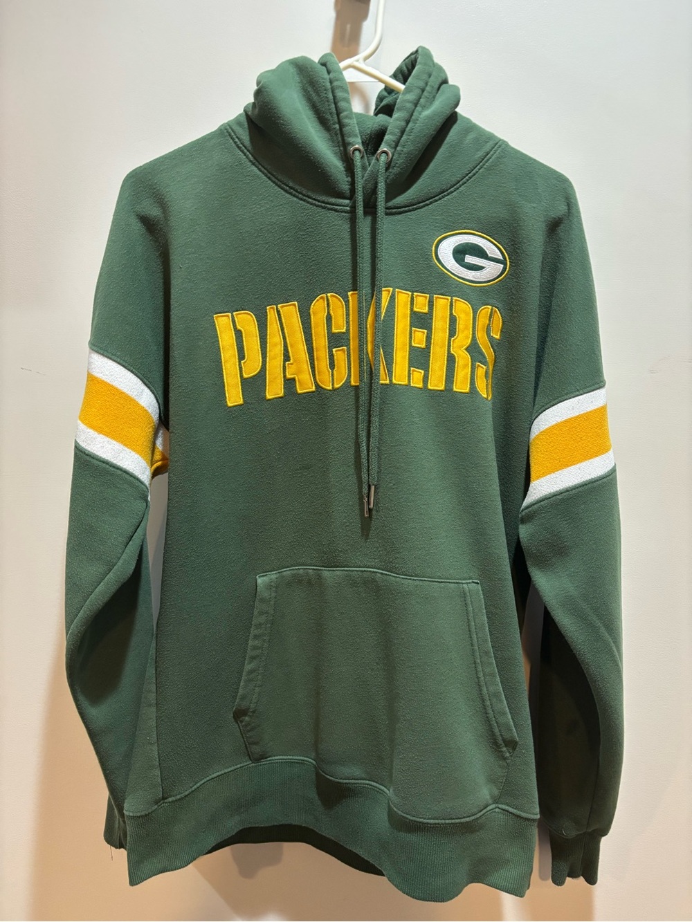 NFL Green & Yellow Packers Pullover Hoodie Ultra Game